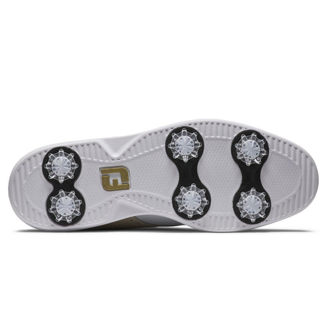 Chaussure FJ Traditions FEMME – Blanc / Fauve / Noir