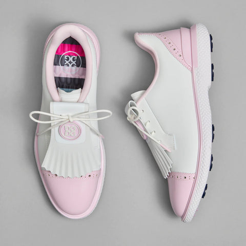 Chaussure Gallivan2R – Brogue Cap Toe FEMME – Neige / Blush