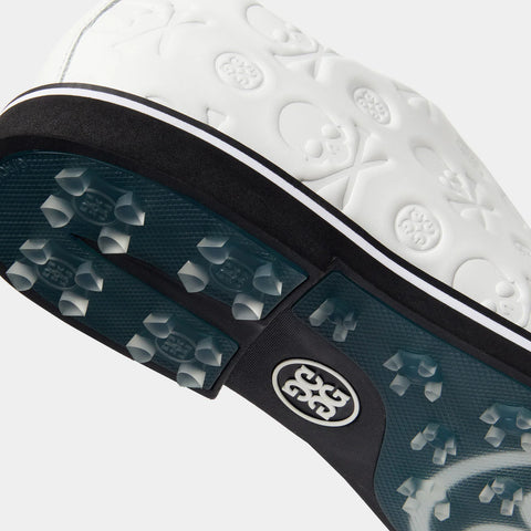 Chaussure Gallivanter Crâne & Tees embossés HOMME – Neige / Onyx