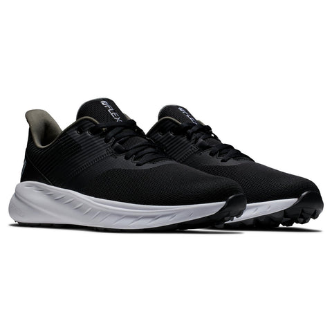Chaussure FootJoy Flex HOMME – Noir/Noir/Blanc