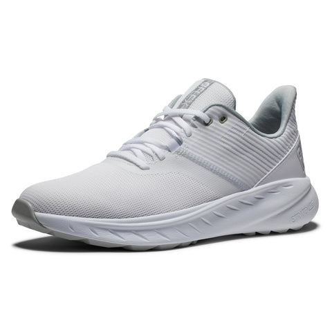 Chaussure FootJoy Flex HOMME – Blanc/Blanc/Gris