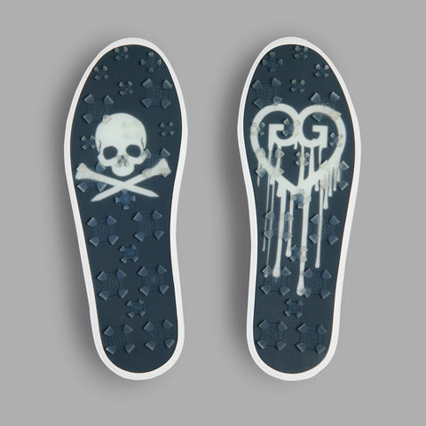 Chaussure DURF Kiltie à bande latérale FEMME – Neige / Crépuscule