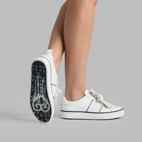 Chaussure DURF Kiltie à bande latérale FEMME – Neige / Crépuscule