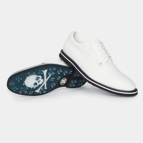 Chaussure Gallivanter Crâne & Tees embossés HOMME – Neige / Onyx