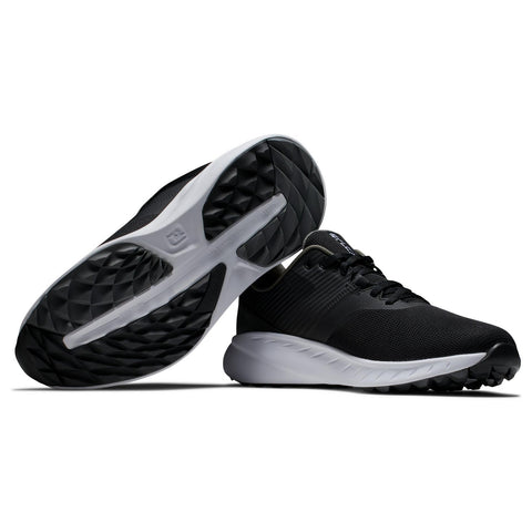 Chaussure FootJoy Flex HOMME – Noir/Noir/Blanc