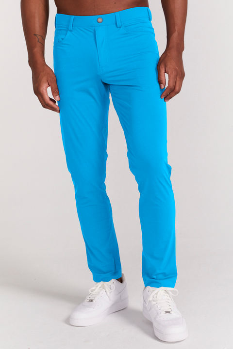 Pantalon Kent - Bleu Malibu 34''
